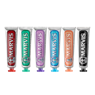 【自营】【2支】意大利进口MARVIS玛尔仕薄荷牙膏85ml清新口腔