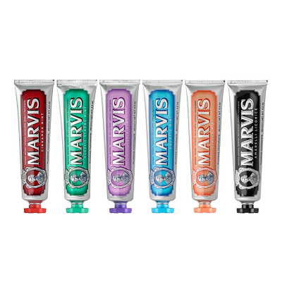【自营】【2支】意大利进口MARVIS玛尔仕薄荷牙膏85ml清新口腔