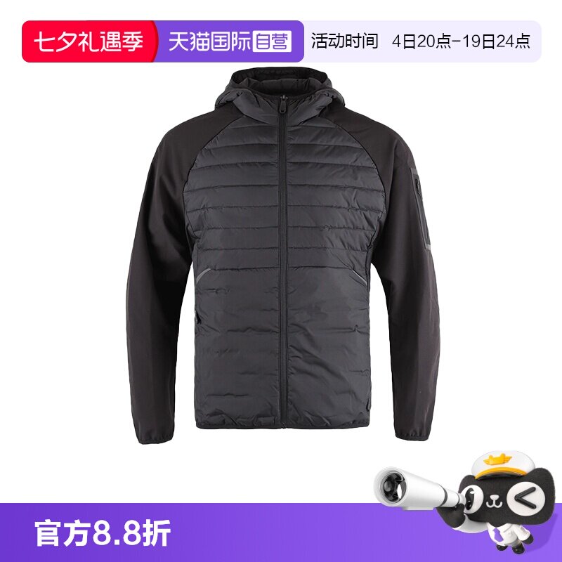 【自营】Hugo Boss/雨果博斯 男士连帽保暖棉服夹克外套 50541032