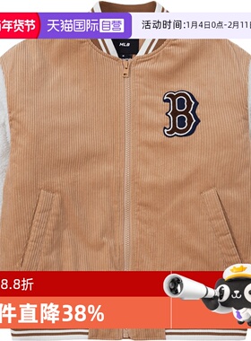 【自营】MLB棒球服男女上衣空军夹克休闲运动服保暖外套3AJPB0324