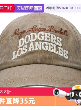 【自营】MLB休闲帽男女帽简约时尚潮流运动帽轻便复古帽3ACPV185N