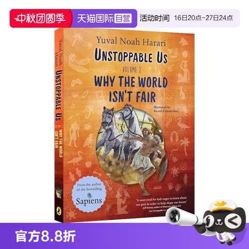 【自营】预售 英文原版 Unstoppable Us Volume 2 Why the World Isn't Fair 我们势不可挡2 为什么世界不公平 人类简史作者