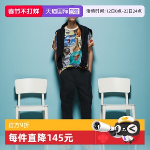 【自营】耐克男子新款休闲工装刺绣飞人直筒运动长裤FV7256-010