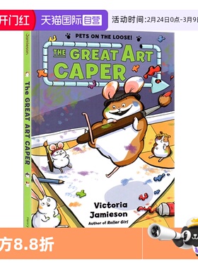 【自营】英文原版 The Great Art Caper 漫画全彩绘本故事图画书 青少年课外读物 8-12岁