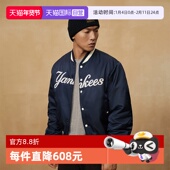 自营 New Era纽亦华秋季 MLB棒球服美式 夹克情侣保暖棉服外套潮