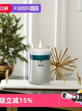 【自营】WoodWick美国原装进口大豆蜡香薰蜡烛香氛祛味伴手礼物