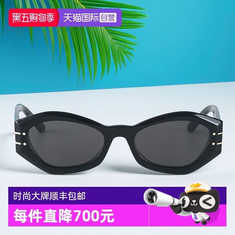 DIOR迪奥墨镜景甜同款板材蝶形