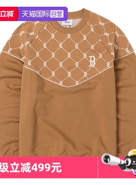 【自营】MLB男女新款情侣运动服时尚休闲针织卫衣套头衫3AMTB0944