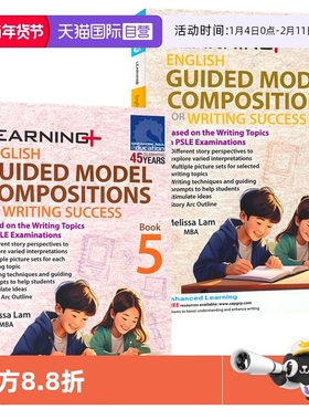 【自营】SAP Learning English Guided Model Compositions For Writing Success 新加坡英语写作练习精选范文小学5-6年级英文原版