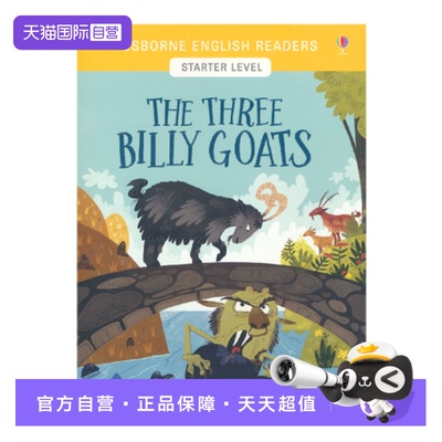 【自营】英语小读者开始阶段 三只山羊Usborne English Readers Starter Level The Three Billy Goats 儿童英文童话分级阅读 原版