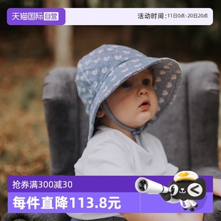 纯棉男女童遮阳 澳洲Bedhead小鸭子宝宝弹力防晒帽UPF50 自营