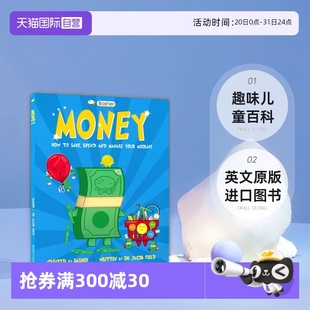 培养财商 自营 进口图书 金钱 Money 趣味儿童百科 英文原版 12岁英文课外读物 英文百科读物 Basher