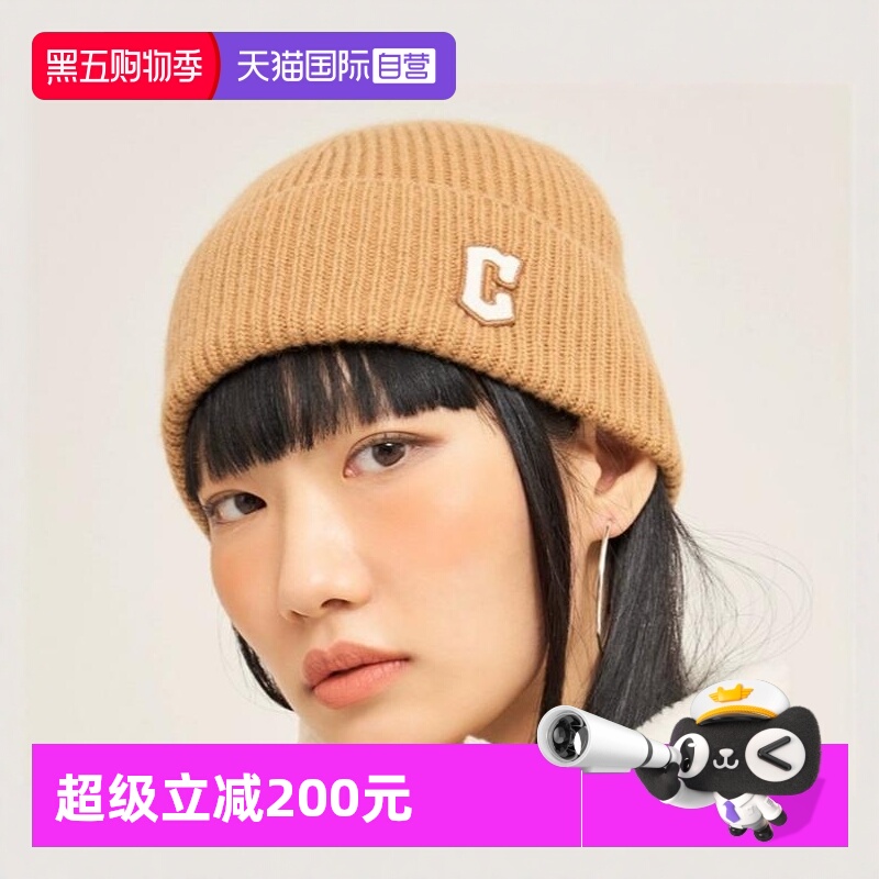 【自营】MLB帽子女针织帽男新款冬季休闲跑步户外保暖冷帽毛线帽