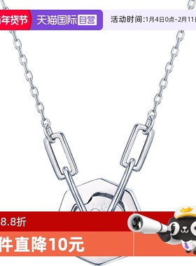 GlamEver纽扣项链小众设计项链