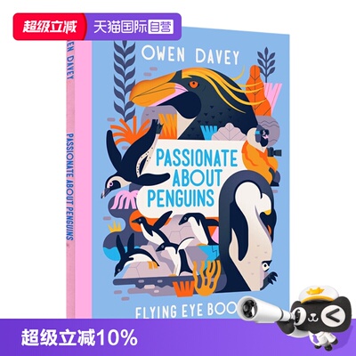 【自营】英文原版 动物科普绘本 企鹅 Passionate About Penguins (About Animals) 精装 科普绘本知识百科图画书