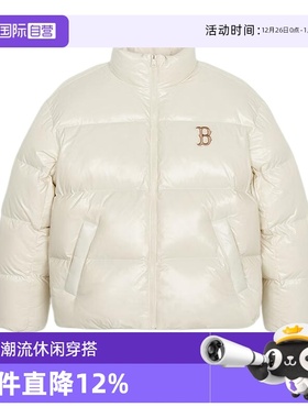 【自营】MLB男女同款情侣防风保暖运动舒适羽绒服3ADJB2046-43CRD