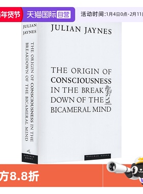 【自营】预售 英文原版 二分心智的崩塌 人类意识的起源 The Origin Of Consciousness In The BreakdownOf The Bicameral Mind