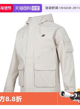【自营】NEW BALANCE男装25春季新款运动休闲夹克外套AMJ51325TWF