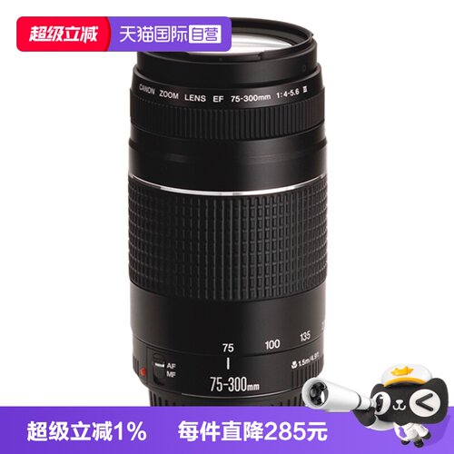 佳能EF75-300F4-5.6单反镜头长焦