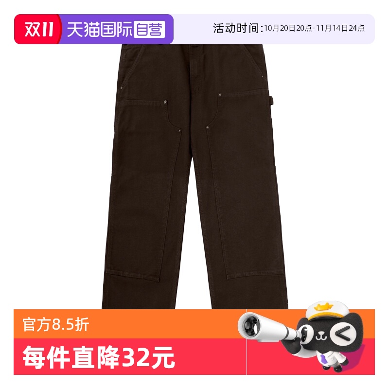 卡哈特B136复古加厚帆布工装裤