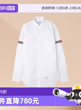 【自营】Thom Browne汤姆布朗tb白衬衫开衫衬衣外套女士长袖上衣
