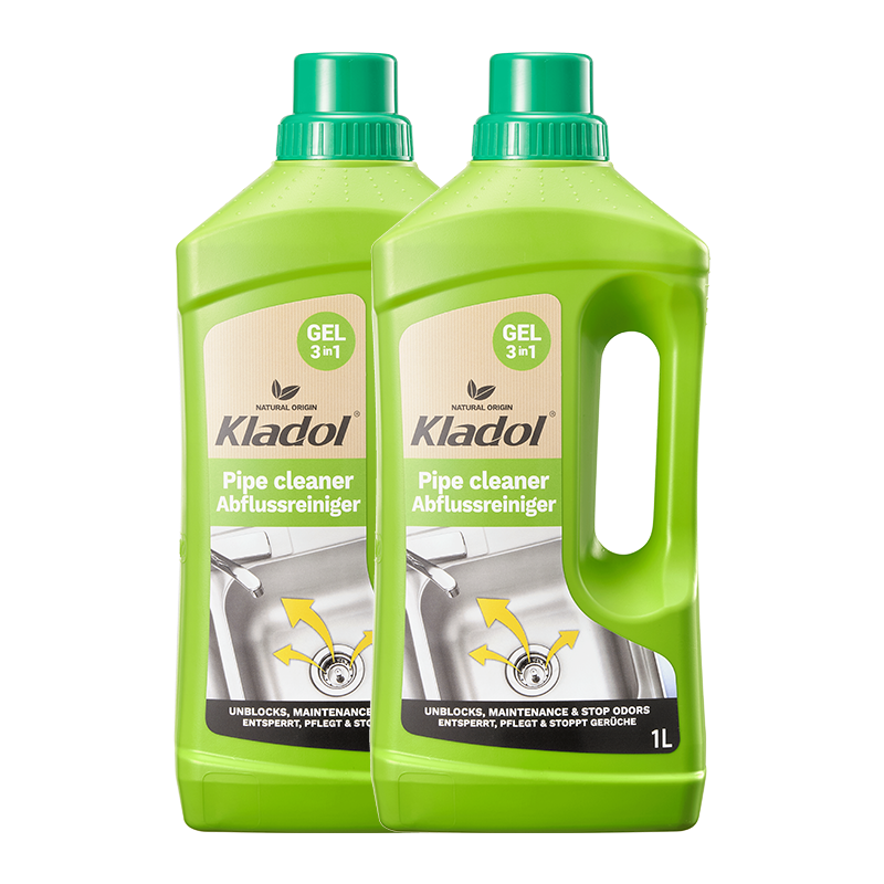 【自营】kladol管道疏通剂强力溶解油污通马桶下水道堵塞除臭神器