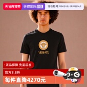 自营 薄款 Versace 范思哲美杜莎刺绣logo男士 圆领夏季 短袖 T恤