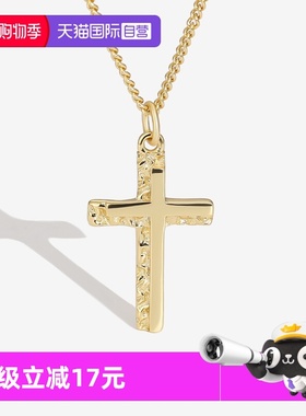 十字架项链925纯银银秋冬毛衣链