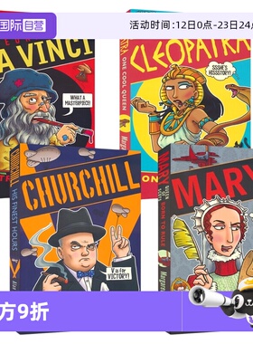 【自营】Horribly Famous 可怕的历史名人 Horrible Histories 姊妹系列 可怕的历史 名人传记故事书 百科科普读物 英文原版进口