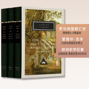 【自营】英文原版 Decline and Fall of the Roman empire 罗马帝国衰亡史4-6 精装收藏版 爱德华吉本Edward Gibbon