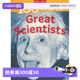 伟大 自营 Scientists 科学家 英文原版 Facts 百科全书 100 进口图书 Great 儿童英语百科科普常识 100个事实