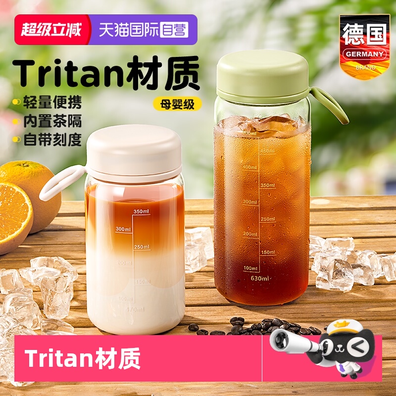 【Tritan】德国便携迷你咖啡水杯