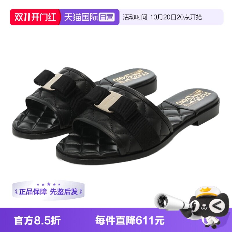 Ferragamo菲拉格慕平底拖鞋凉拖