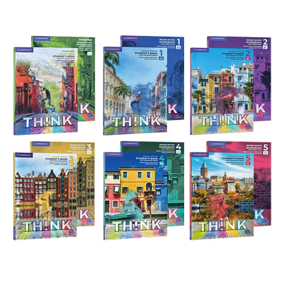 【自营】原版进口剑桥第二版Think Starter 1 2 3 4 5级别剑桥大学出版社初中英语教材KET/PET考级教辅配套中小学初高中英语拓展