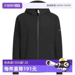 外套寬幅袖 自營 adidas阿迪達斯男子連帽衫 口梭織夾克JM2007