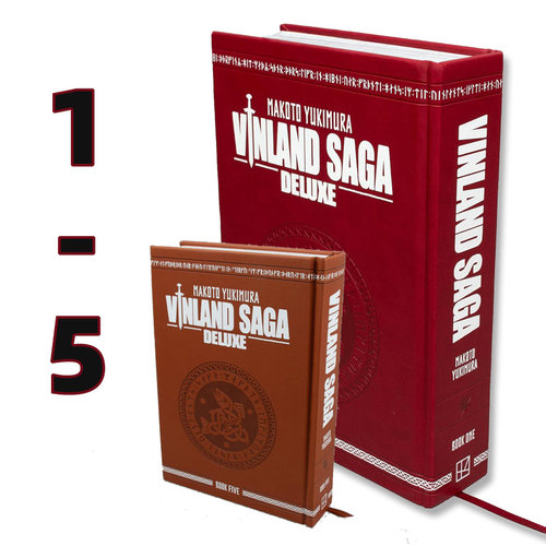 【自营】英文原版 冰海战记 精装豪华版漫画1-8册（可单拍）Vinland Saga Deluxe 冰海战记 Makoto Yukimura 可搭权力的游戏