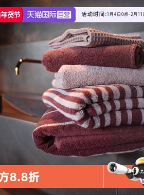 【自营】比利时CLARYSSE毛巾纯棉洗脸不掉毛柔软全棉吸水加厚Flor