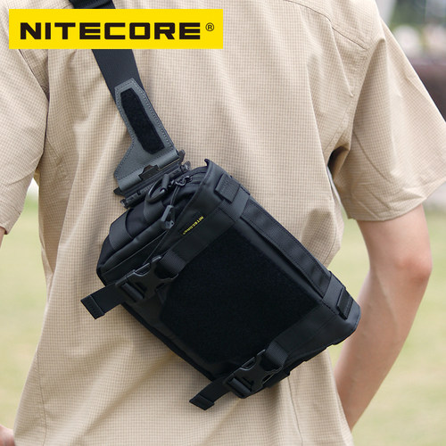 NITECORE奈特科尔SLB05战术斜跨包/户外休闲单肩包/机能通勤molle