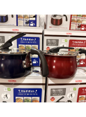 日本进口膳魔师奶锅2.1L陶瓷内胆