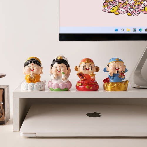 可爱小神仙摆件办公室桌面装饰品