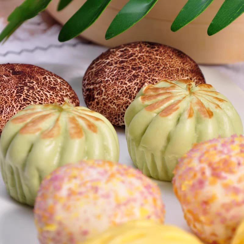 北记丰登五谷包10只装创意造型中式面点儿童营养早餐包子