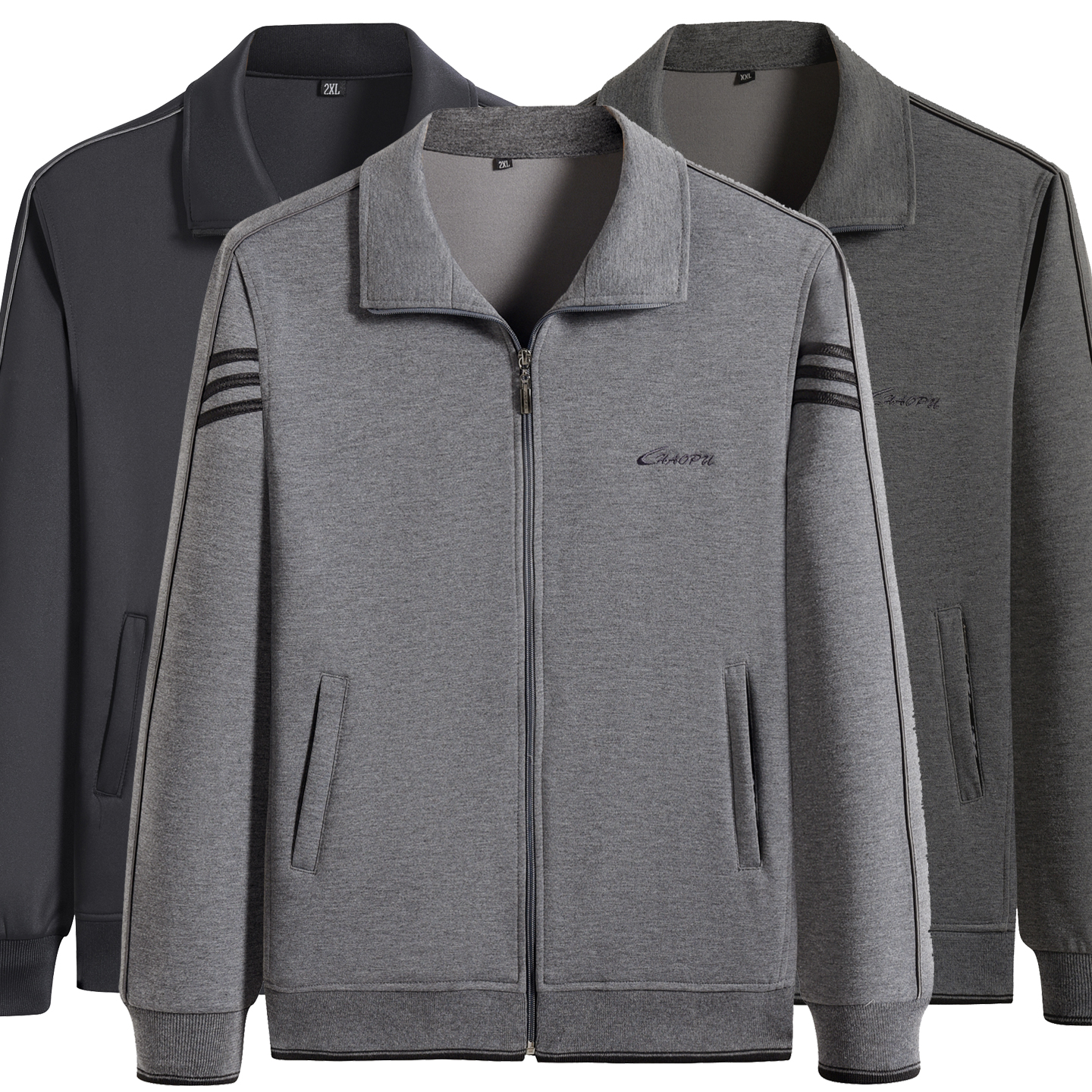 爸爸运动上衣春秋款休闲外套