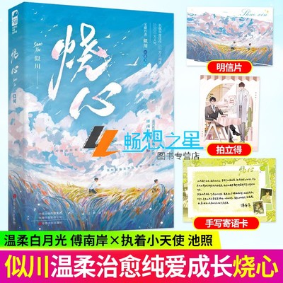 印特签】烧心 似川著 双男主小说实体书现代青春文学原耽 温柔白月光 治愈救赎 付南岸×执着小天使 池照 正版大鱼图书