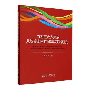 正版 畅想畅销书 农村低收入家庭从脱贫走向共同富裕实践研究黄娟娟书店经济书籍
