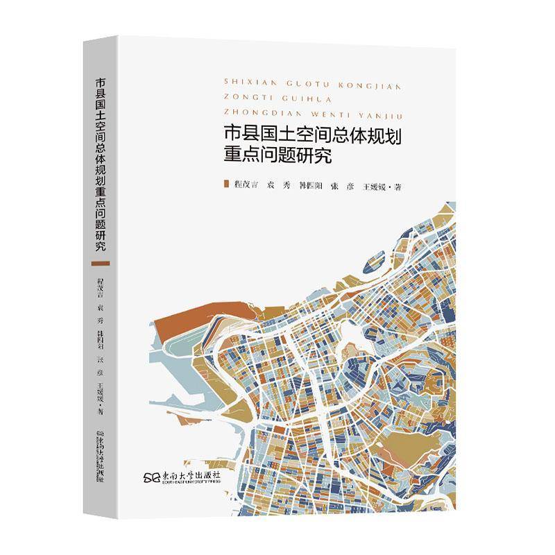 市县国土空间总体规划重点问题研究 程茂吉 袁秀 朝四阳 张彦 王媛媛 市县国土空间总体规划中的重点和关键问题书籍