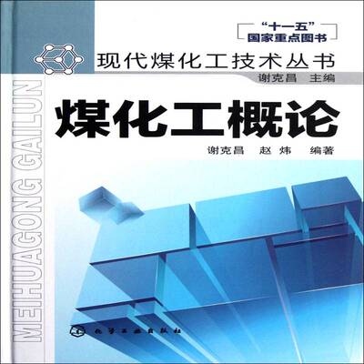 煤化工概论谢克昌工业技术书籍