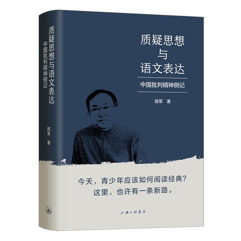 正版质疑思想与语文表达:中国批判精神侧记陈军书店中小学教辅书籍 畅想畅销书