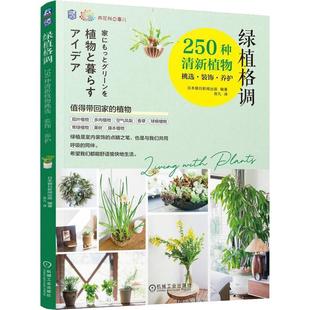 绿植格调 250种清新植物挑选·装 饰·养护日本朝日新闻出版 畅想畅销书 正版 书店农业 林业书籍