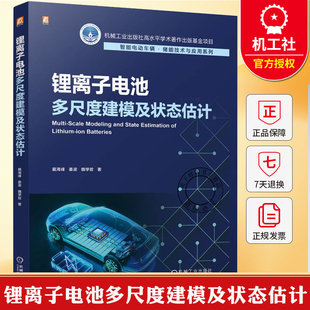 锂离子电池多尺度建模及状态估计 戴海峰 智能电动车辆储能技术应用 新能源汽车动力电池系统设计开发测试维护教程书籍