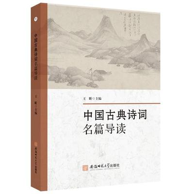 正版中国古典诗词名篇导读王昕书店文学书籍 畅想畅销书